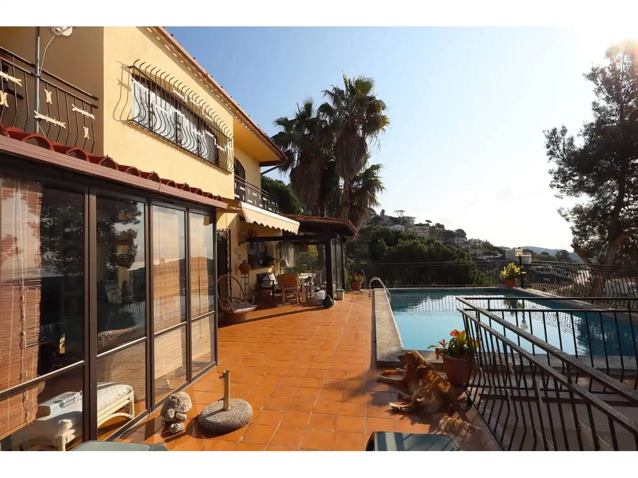 Terrassa de Casa o xalet en venda en Lloret de Mar amb Calefacció, Jardí privat i Terrassa