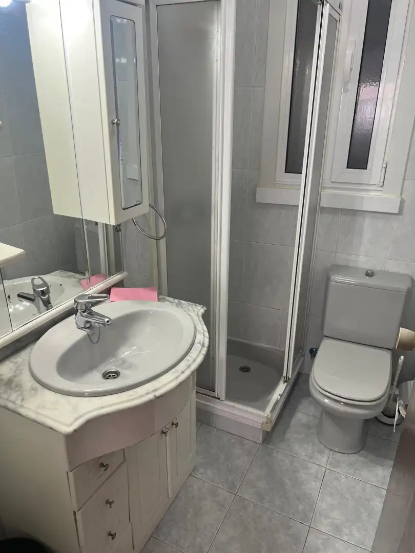 Bathroom of Flat for rent in A Coruña Capital   with Heating, Furnished and Oven