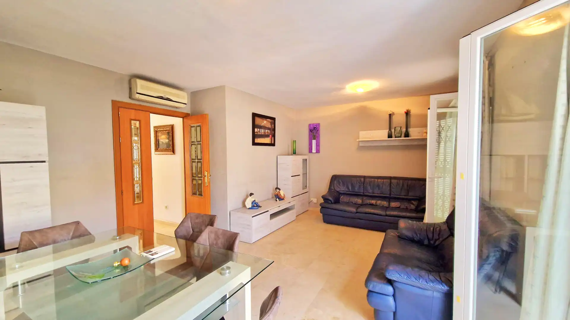 Living room of Houses for sale in Málaga  with Air Conditioner, Terrace and Furnished