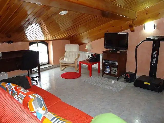 Sala de estar de Casa o chalet en venta en Castelldans con Calefacción, Terraza y Amueblado