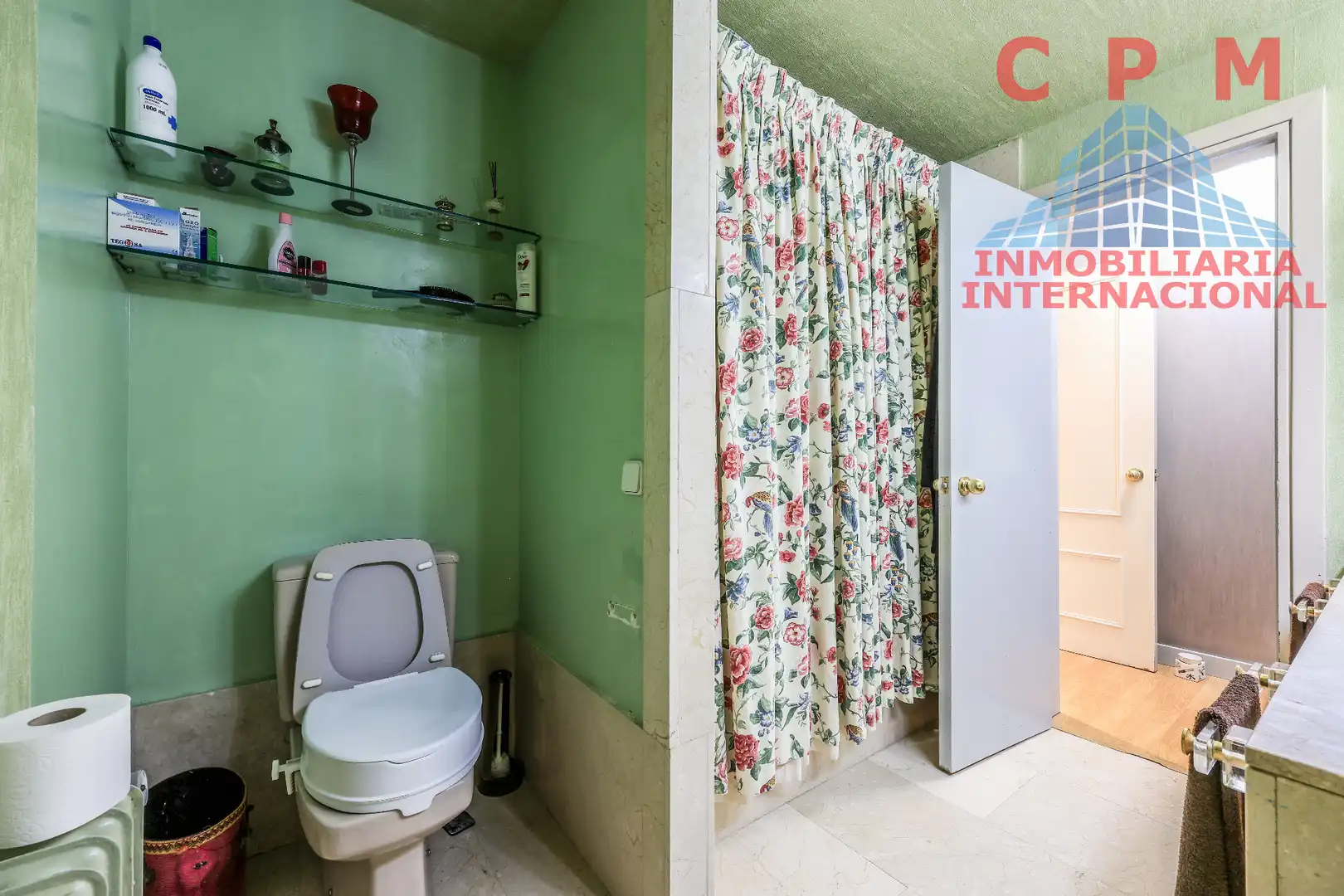 Badezimmer von Wohnung zur Miete in Madrid mit Klimaanlage, Heizung und Parkett