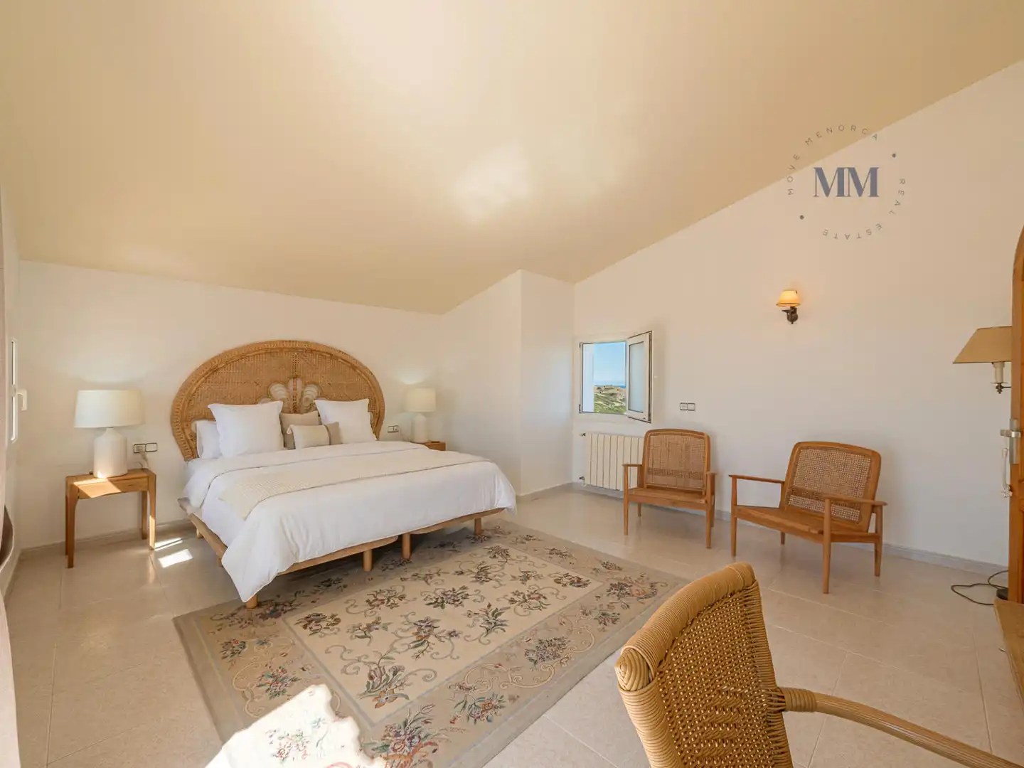 Schlafzimmer von Haus oder Chalet zum Verkauf in Maó - Mahón mit Klimaanlage, Privatgarten und Terrasse