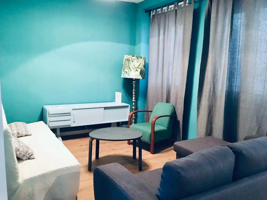 Sala de estar de Piso de alquiler en Valencia con Aire acondicionado, Calefacción y Parquet