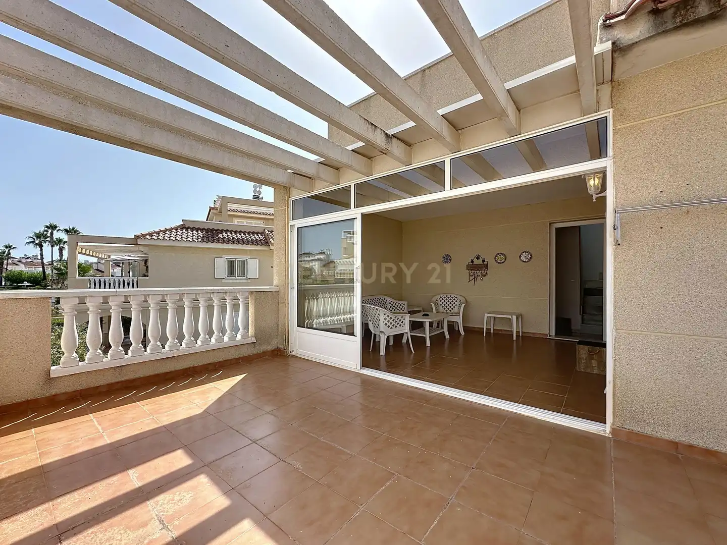 Terraza de Casa adosada en venta en Orihuela con Aire acondicionado, Jardín privado y Trastero