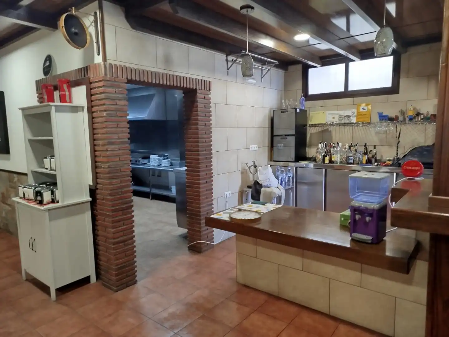 Küche von Geschaftsraum zum Verkauf in Álora, Málaga