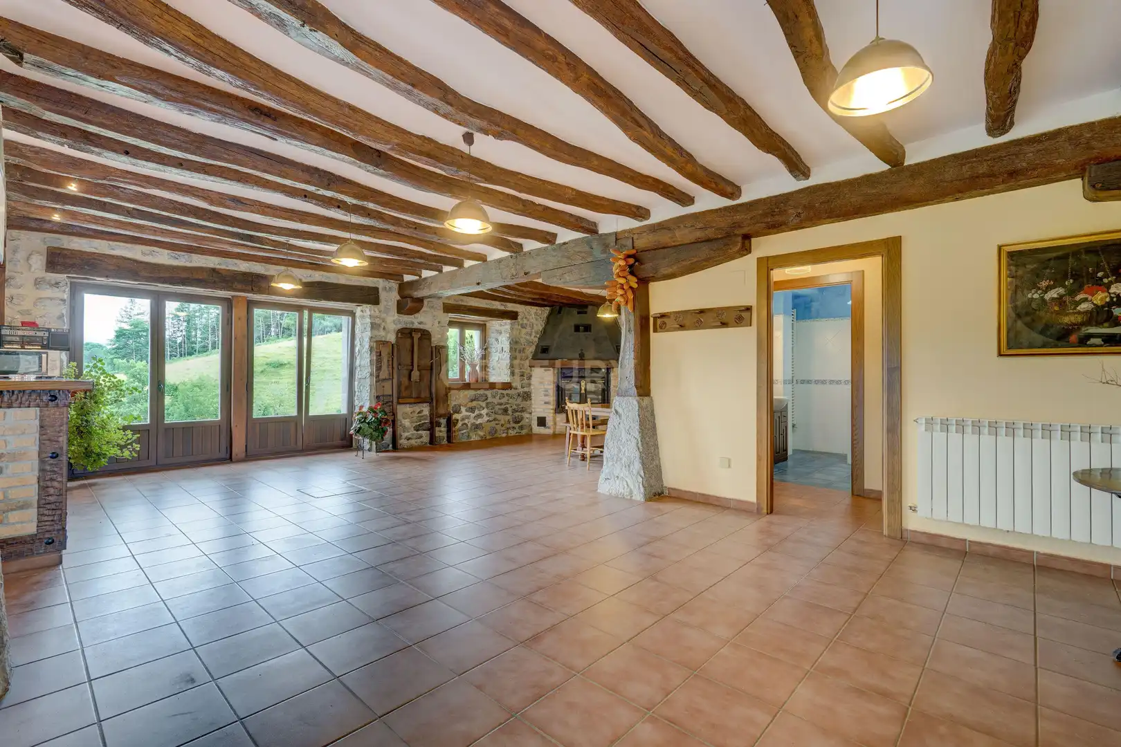 Sala d'estar de Casa o xalet en venda en Larraun