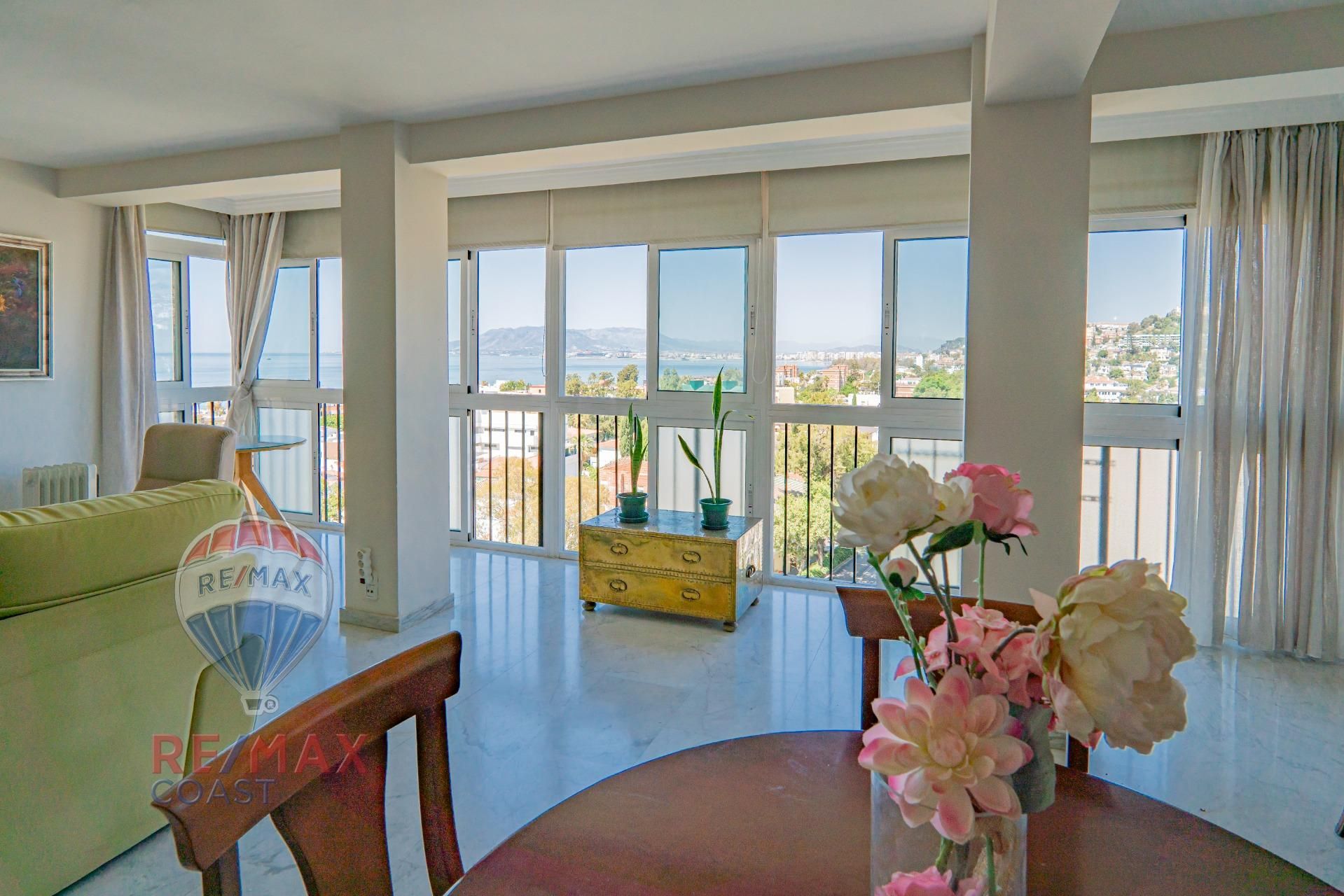 Bedroom of Flat for sale in Málaga Capital