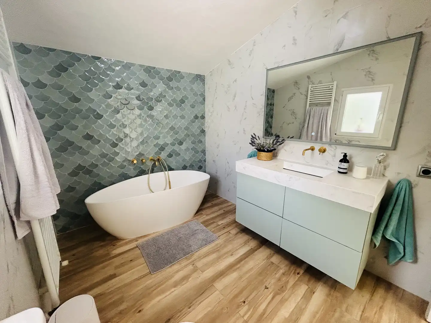 Baño de Casa o chalet de alquiler en Jávea / Xàbia con Aire acondicionado, Calefacción y Jardín privado