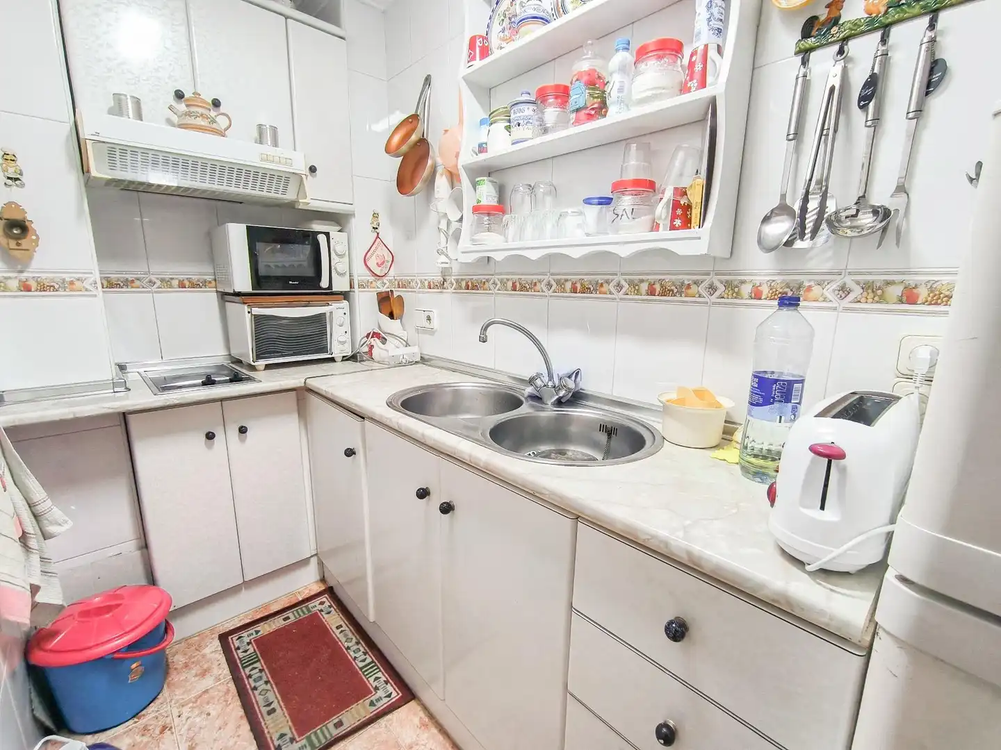 Cocina de Apartamento en venta en Benidorm con Aire acondicionado, Terraza y Trastero
