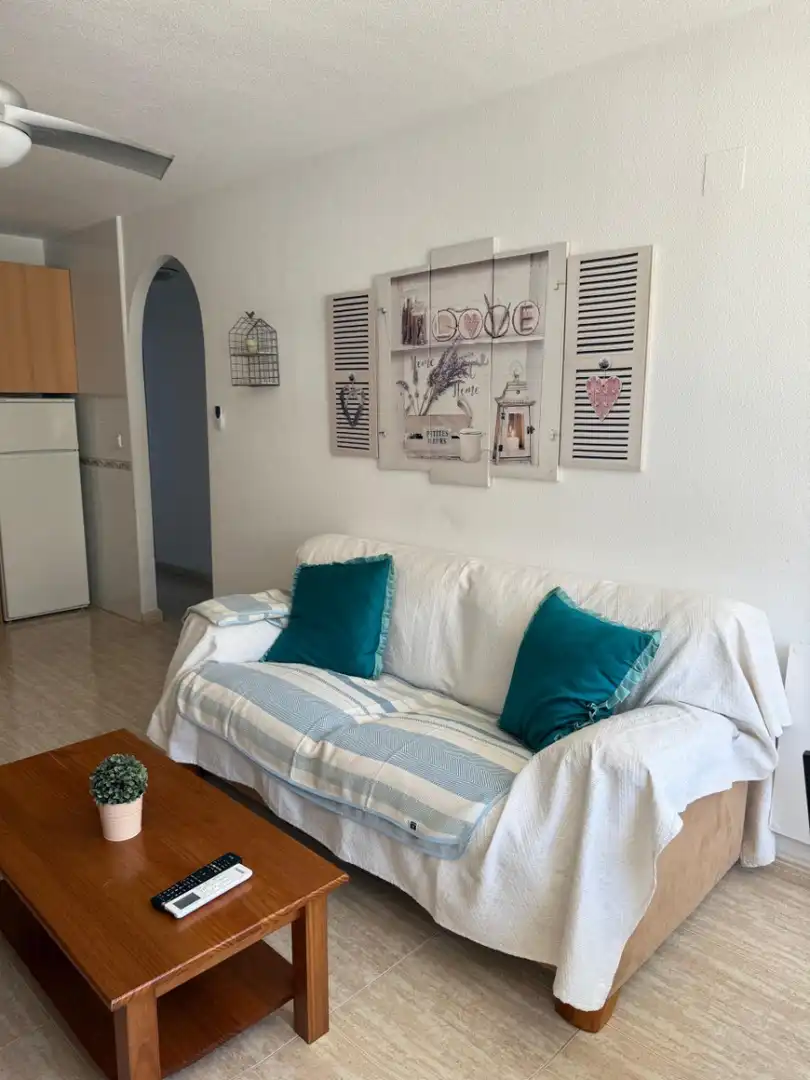 Sala d'estar de Apartament de lloguer en Orihuela amb Aire condicionat, Calefacció i Terrassa