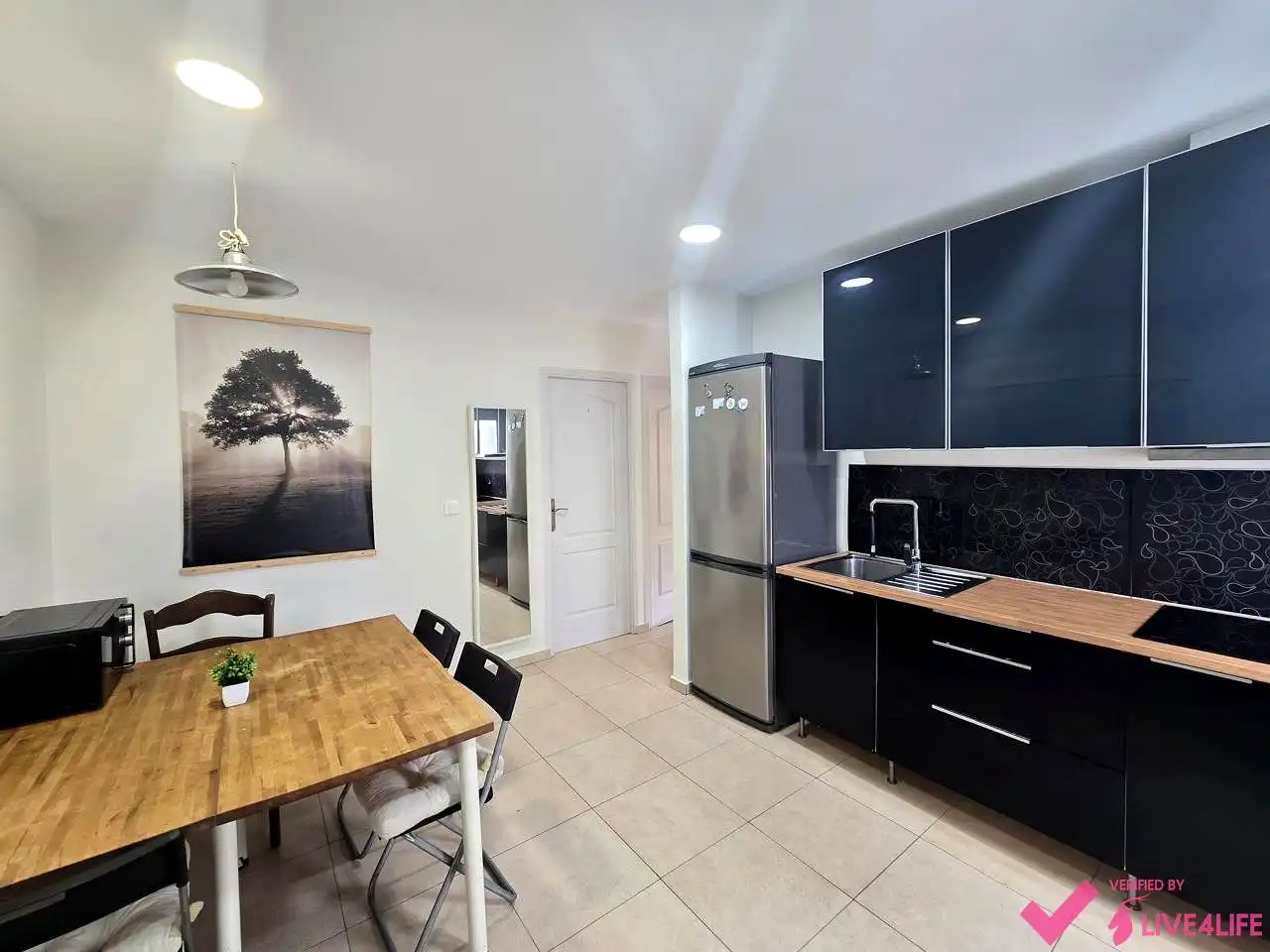 Kitchen of Flat for rent in Sevilla  with Air Conditioner, Terrace and Furnished