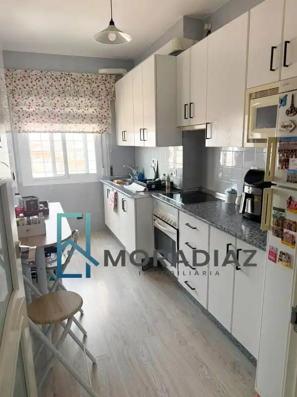 Cocina de Piso en venta en Don Benito con Aire acondicionado, Parquet y Terraza