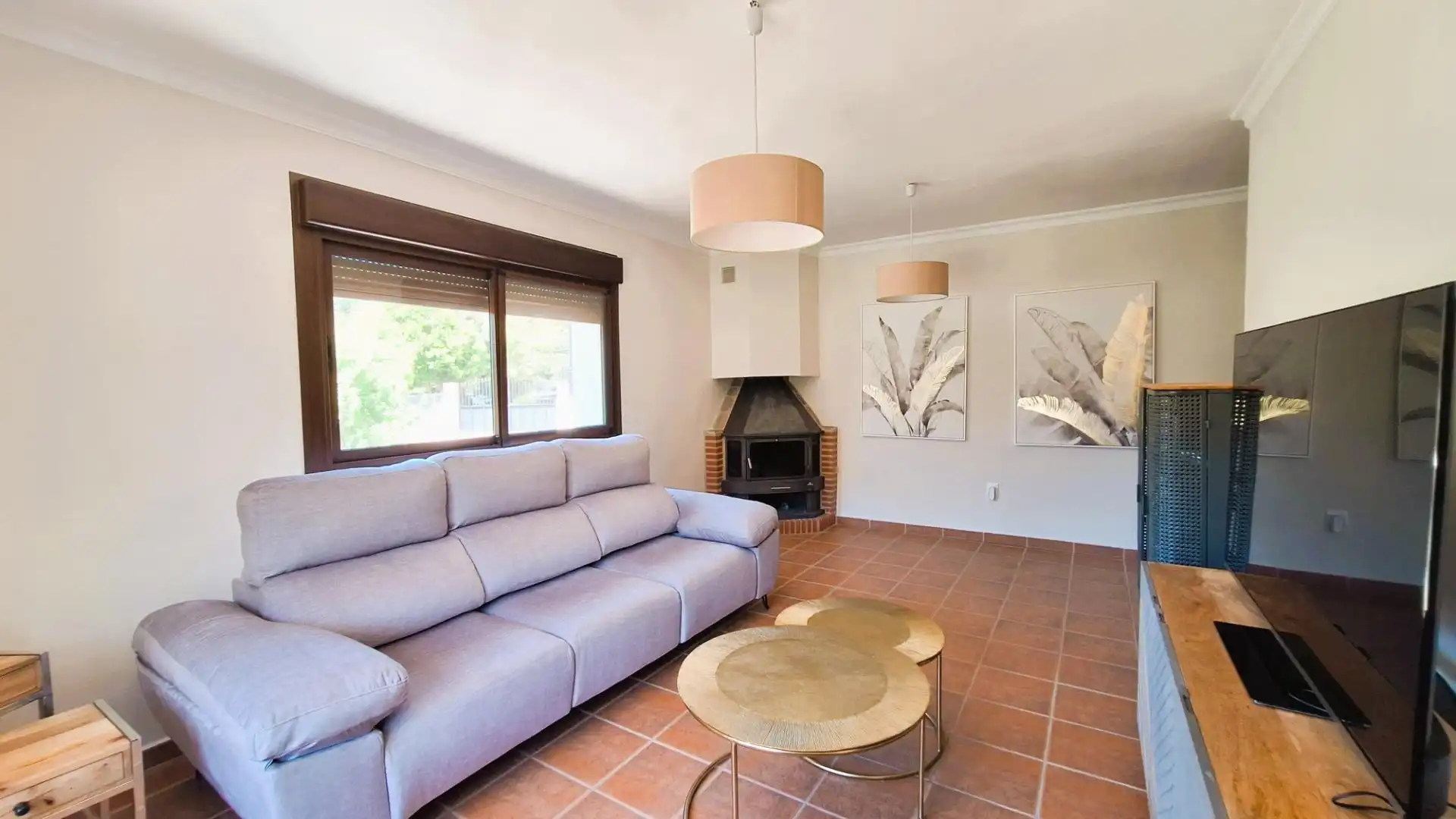 Sala de estar de Casa o chalet en venta en Júzcar, Málaga