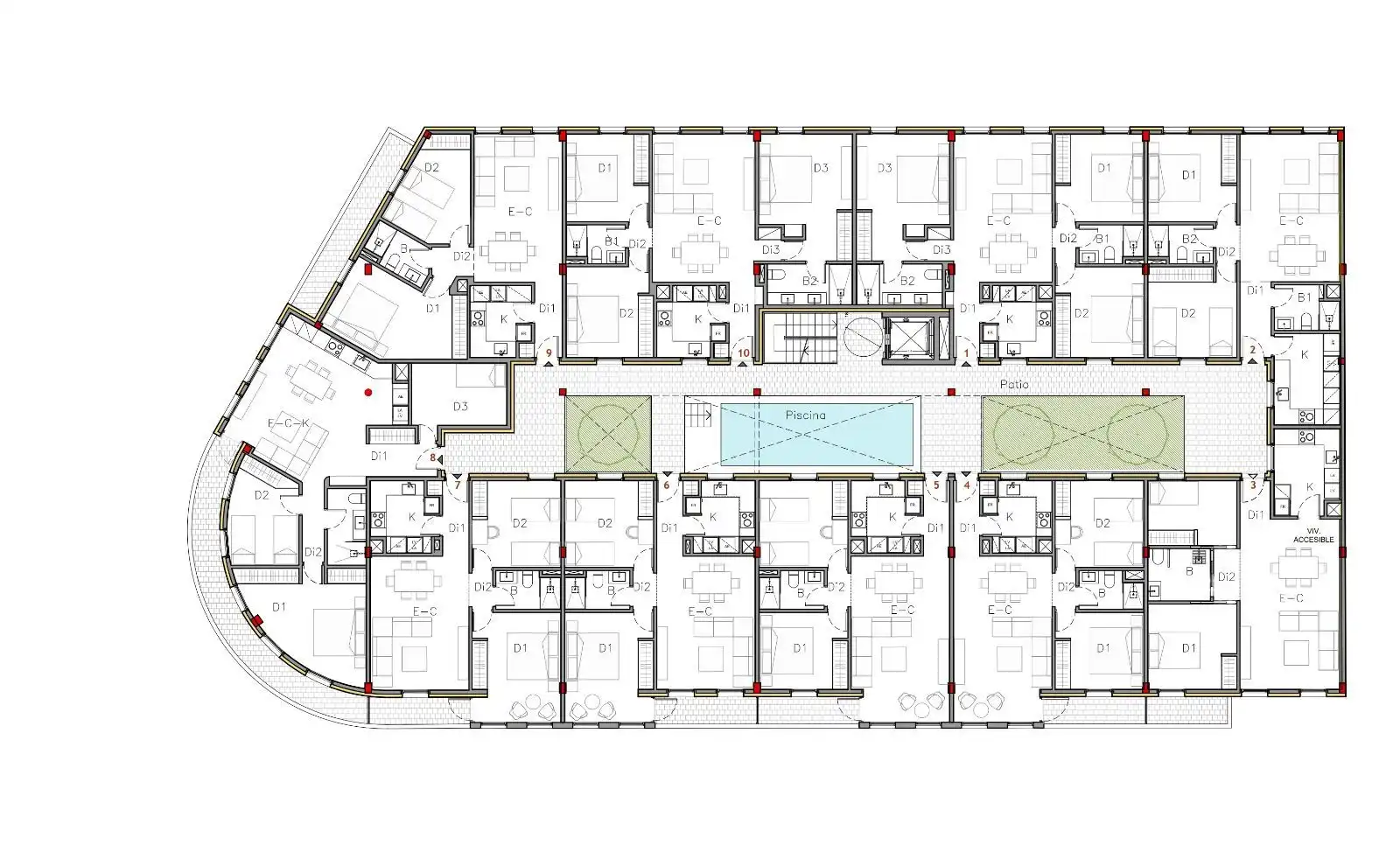 Flat for sale in Es Mercadal  with Air Conditioner, Terrace and Community pool