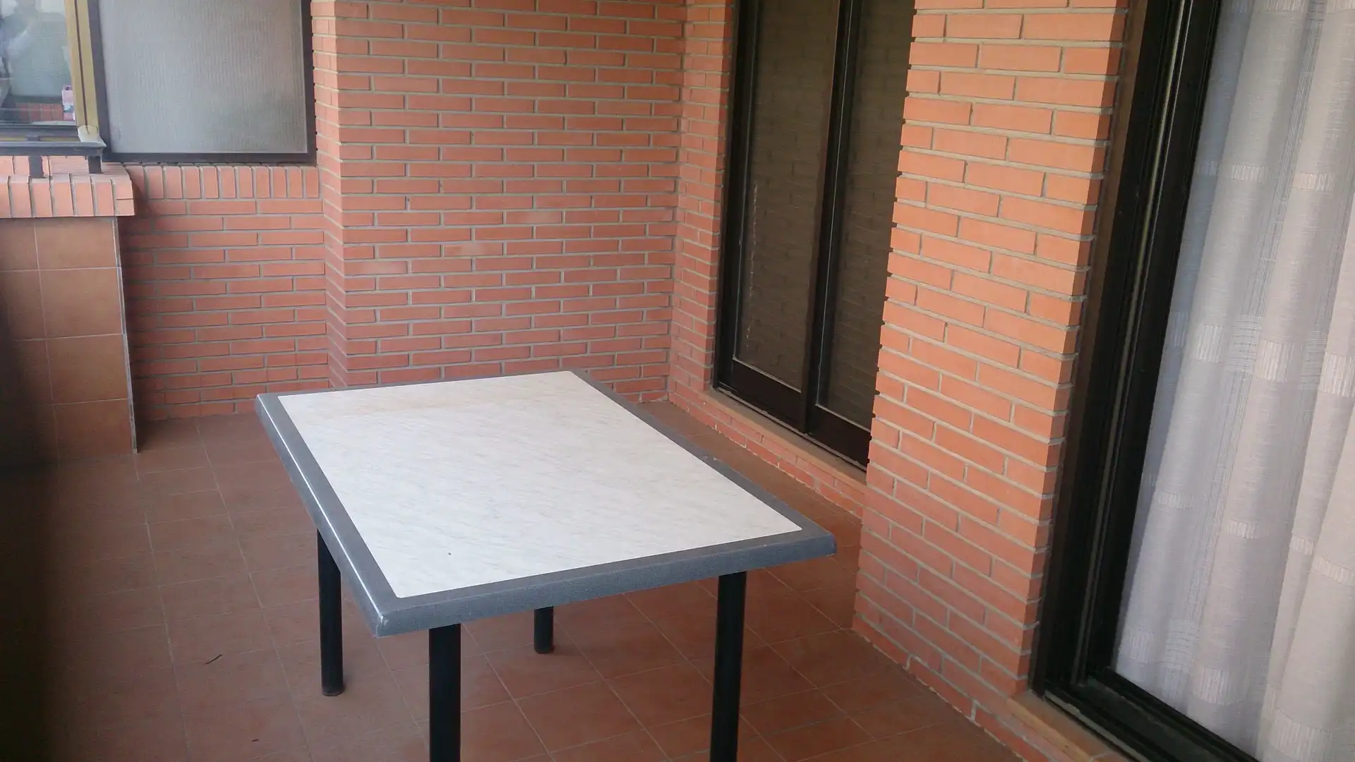 Terrasse von Wohnung zur Miete in Zaragoza mit Klimaanlage, Heizung und Parkett