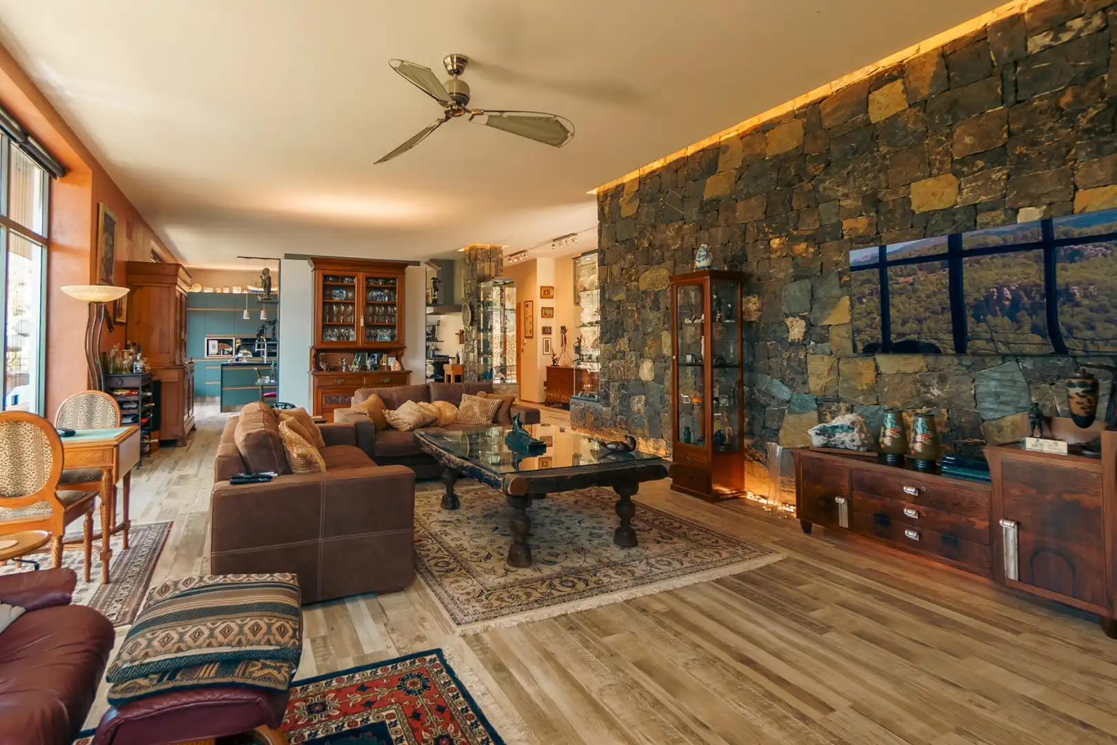 Sala de estar de Casa o chalet en venta en Callosa d'en Sarrià con Piscina