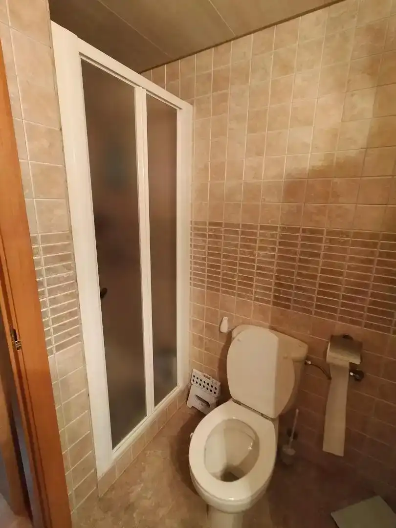 Bathroom of Apartments for rent in Puértolas  with Parquet flooring, Furnished and Oven