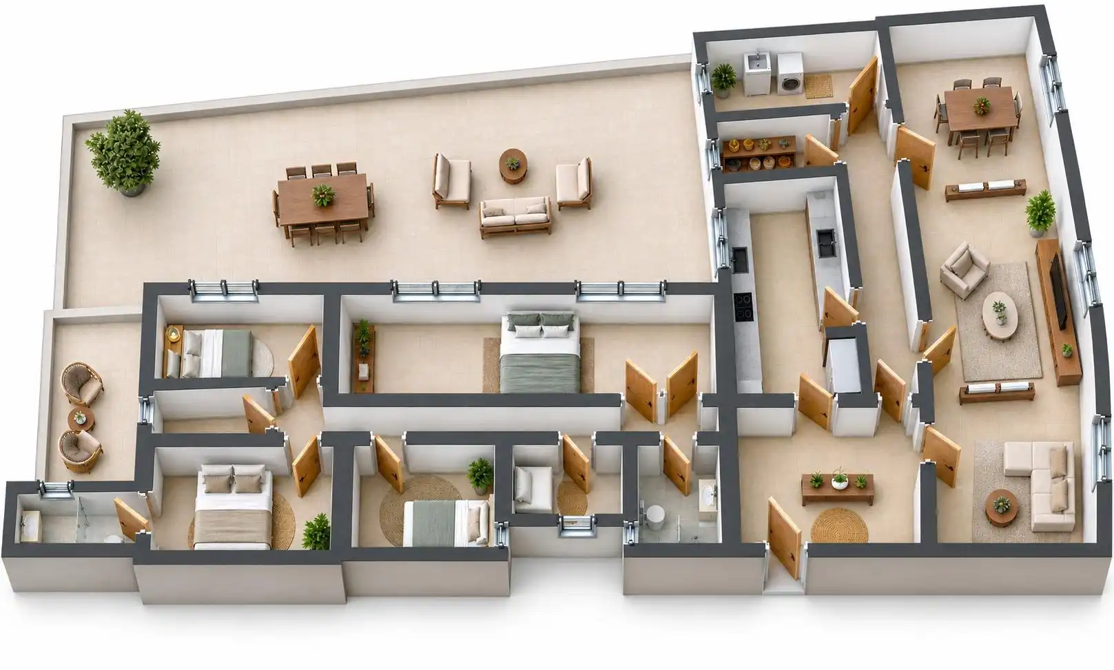 Wohnungen zum Verkauf in Figueres mit Privatgarten und Abstellraum