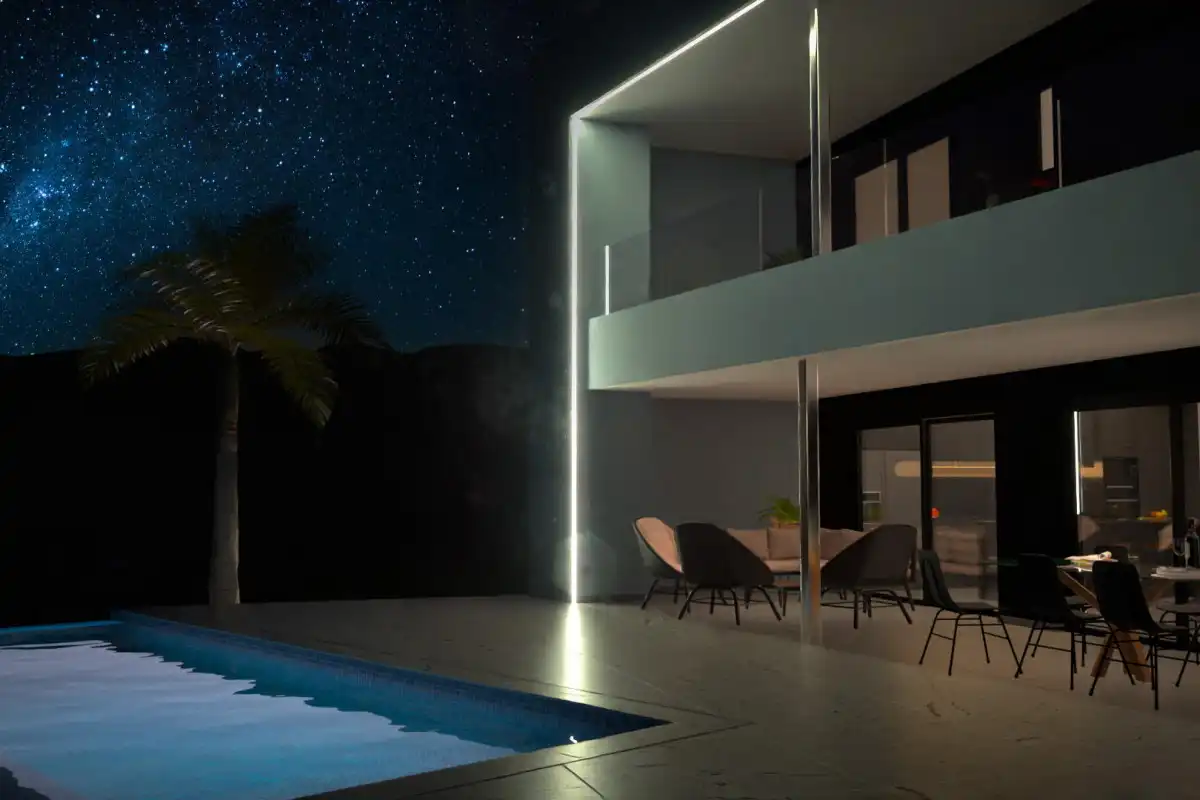Terraza de Casa o chalet en venta en La Nucia con Piscina
