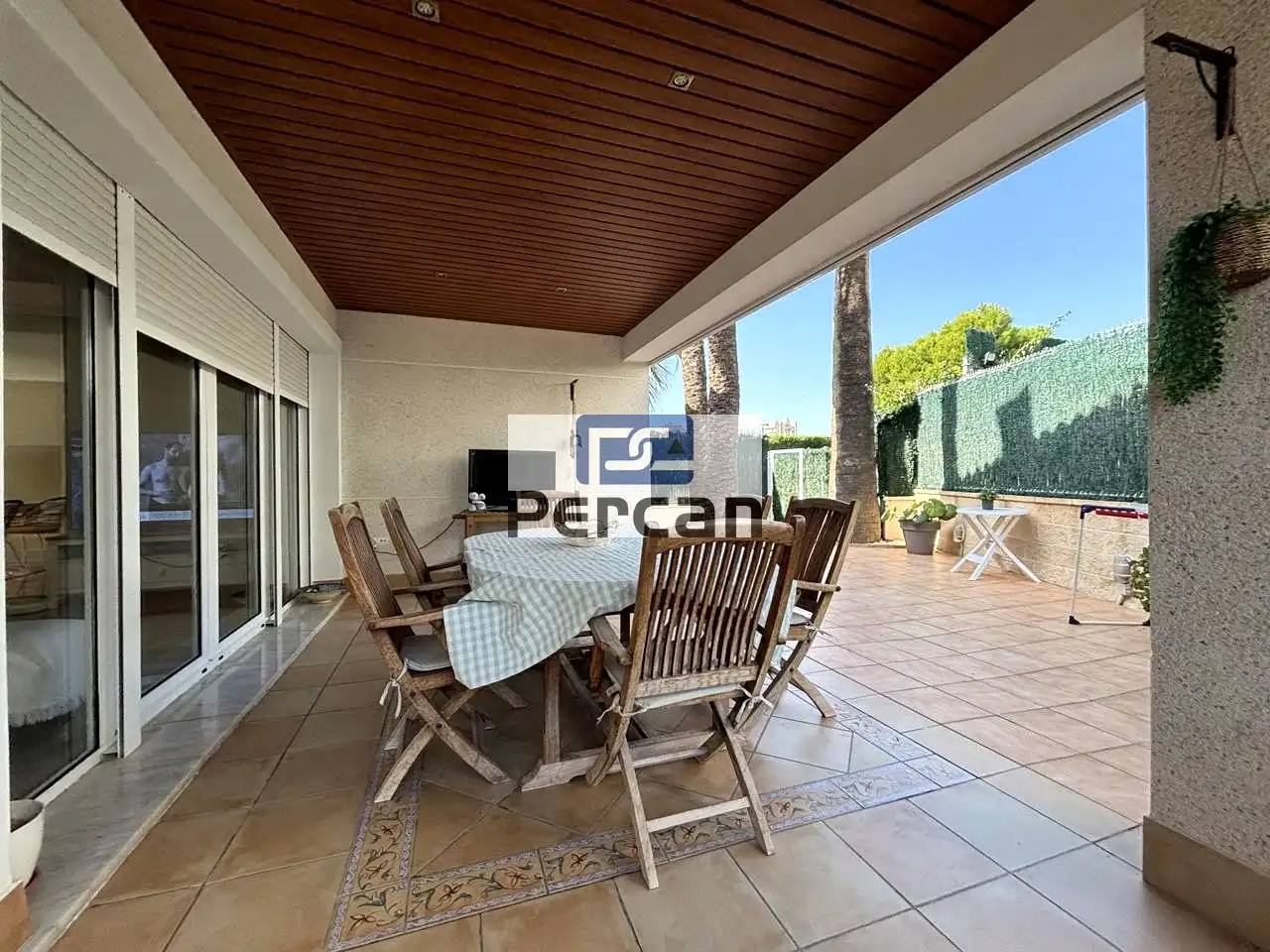 Terraza de Casa o chalet en venta en El Campello con Aire acondicionado, Calefacción y Jardín privado