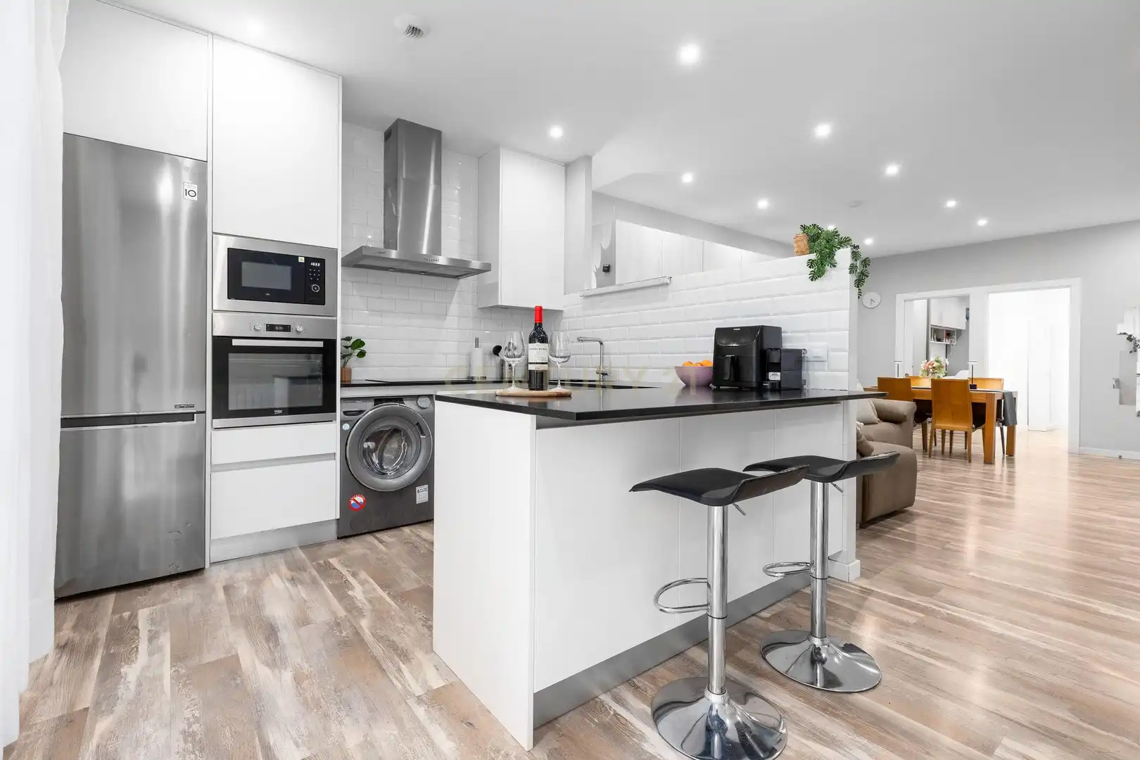 Kitchen of Apartments for sale in Mollet del Vallès  with Air Conditioner and Swimming Pool