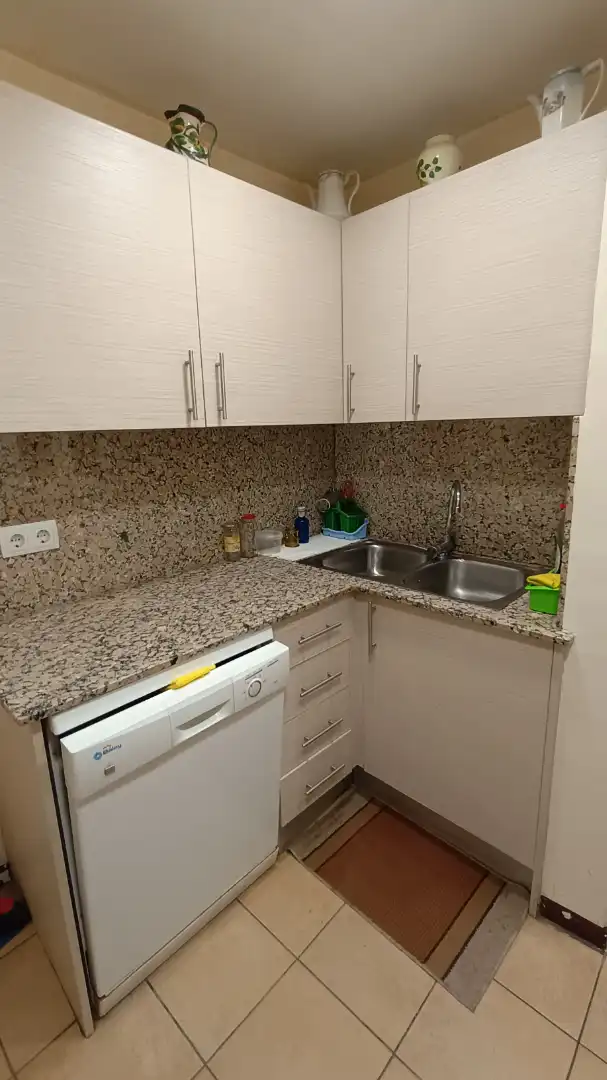 Kitchen of Flat for sale in Sort  with Heating, Furnished and Oven