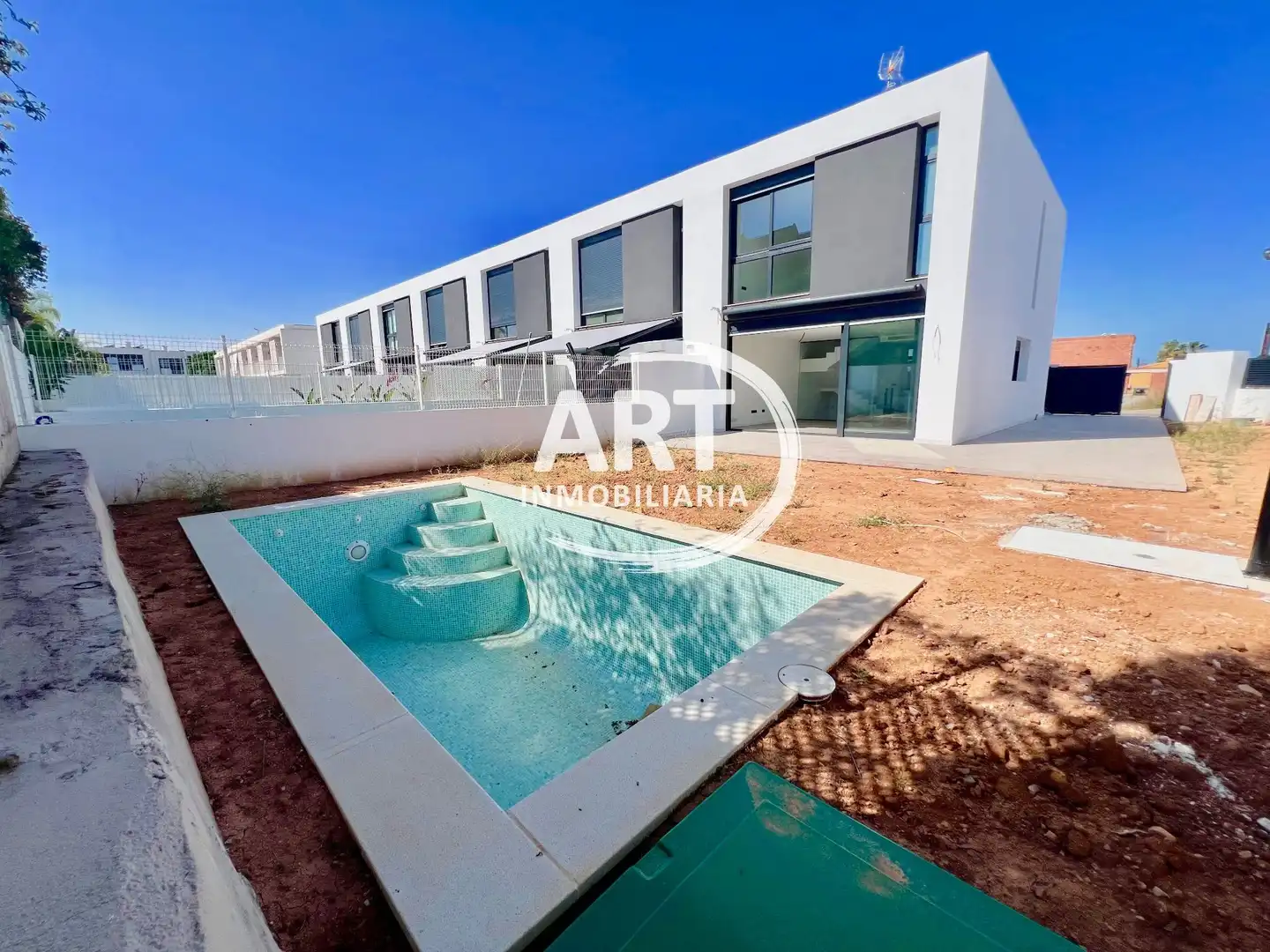 Vista exterior de Casa o chalet en venta en Bétera con Aire acondicionado, Calefacción y Piscina