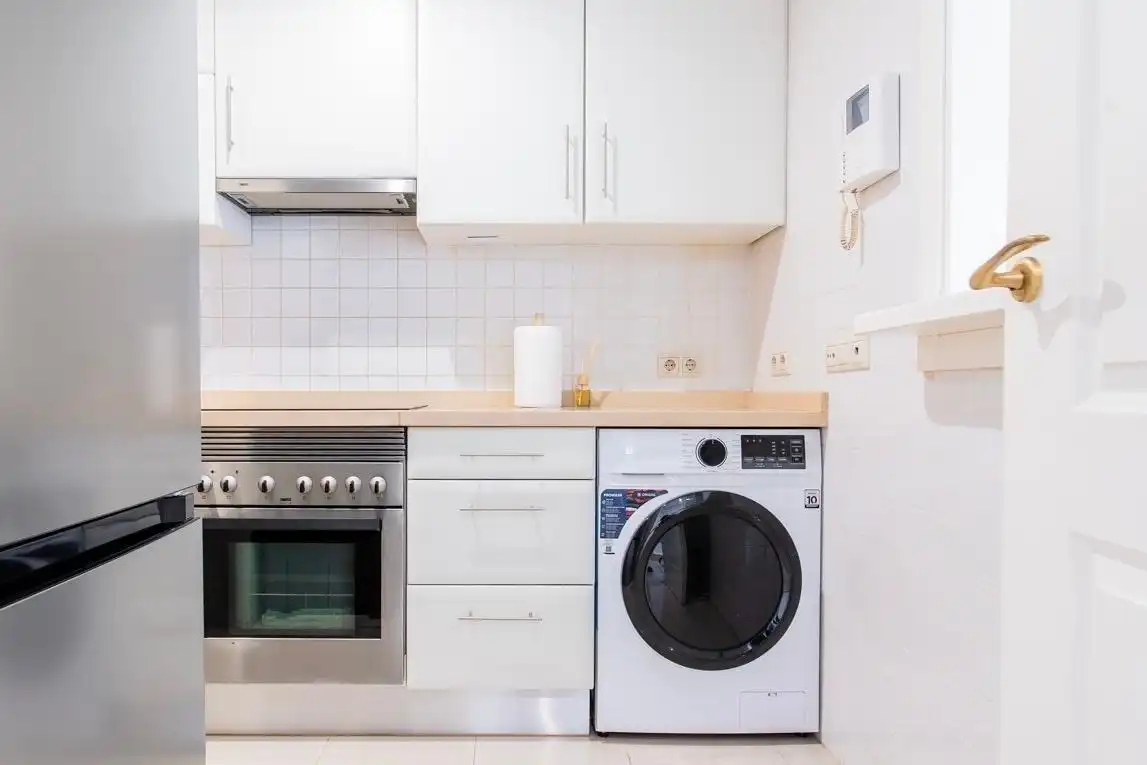 Cocina de Apartamento de alquiler en San Javier con Aire acondicionado, Calefacción y Terraza