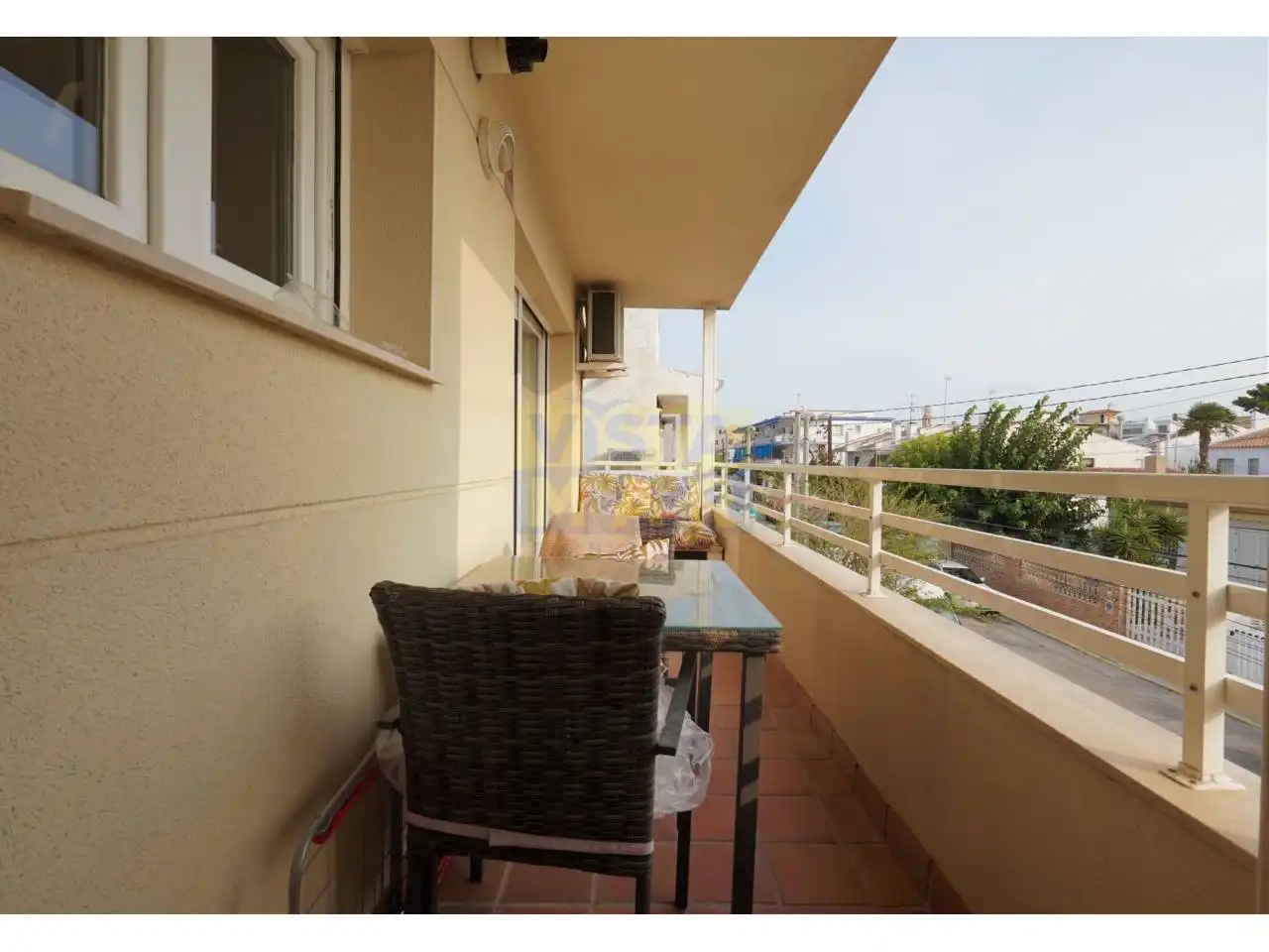 Terraza de Piso de alquiler en Cubelles con Aire acondicionado, Calefacción y Terraza