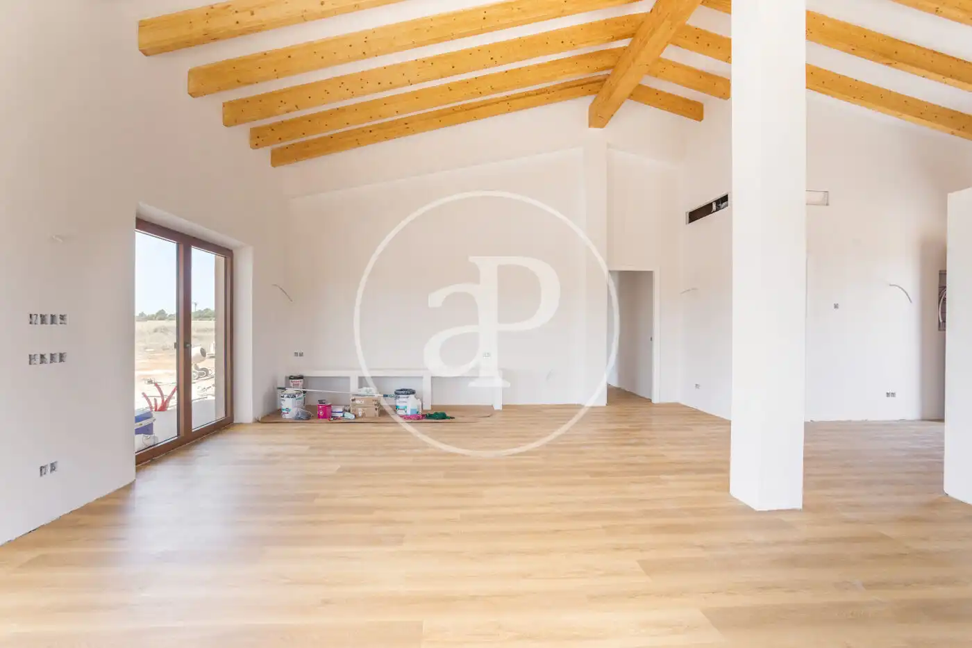 Sala de estar de Casa o chalet en venta en Campos con Aire acondicionado, Calefacción y Jardín privado