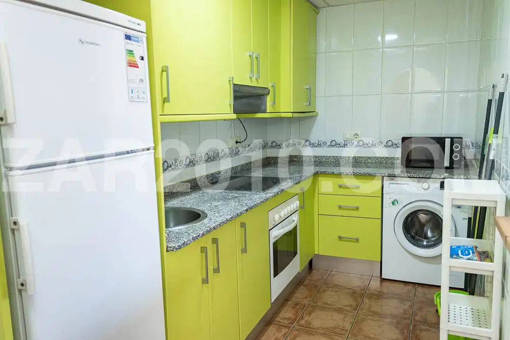 Cocina de Planta baja en venta en Garrucha con Amueblado, Horno y Lavadora