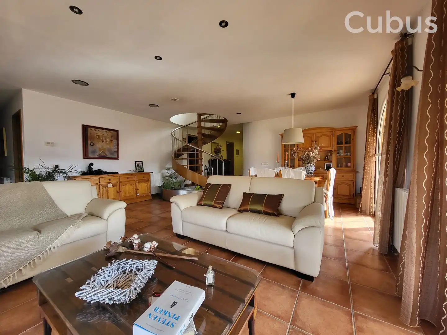 Living room of Houses for sale in Les Preses  with Heating, Terrace and Storage room