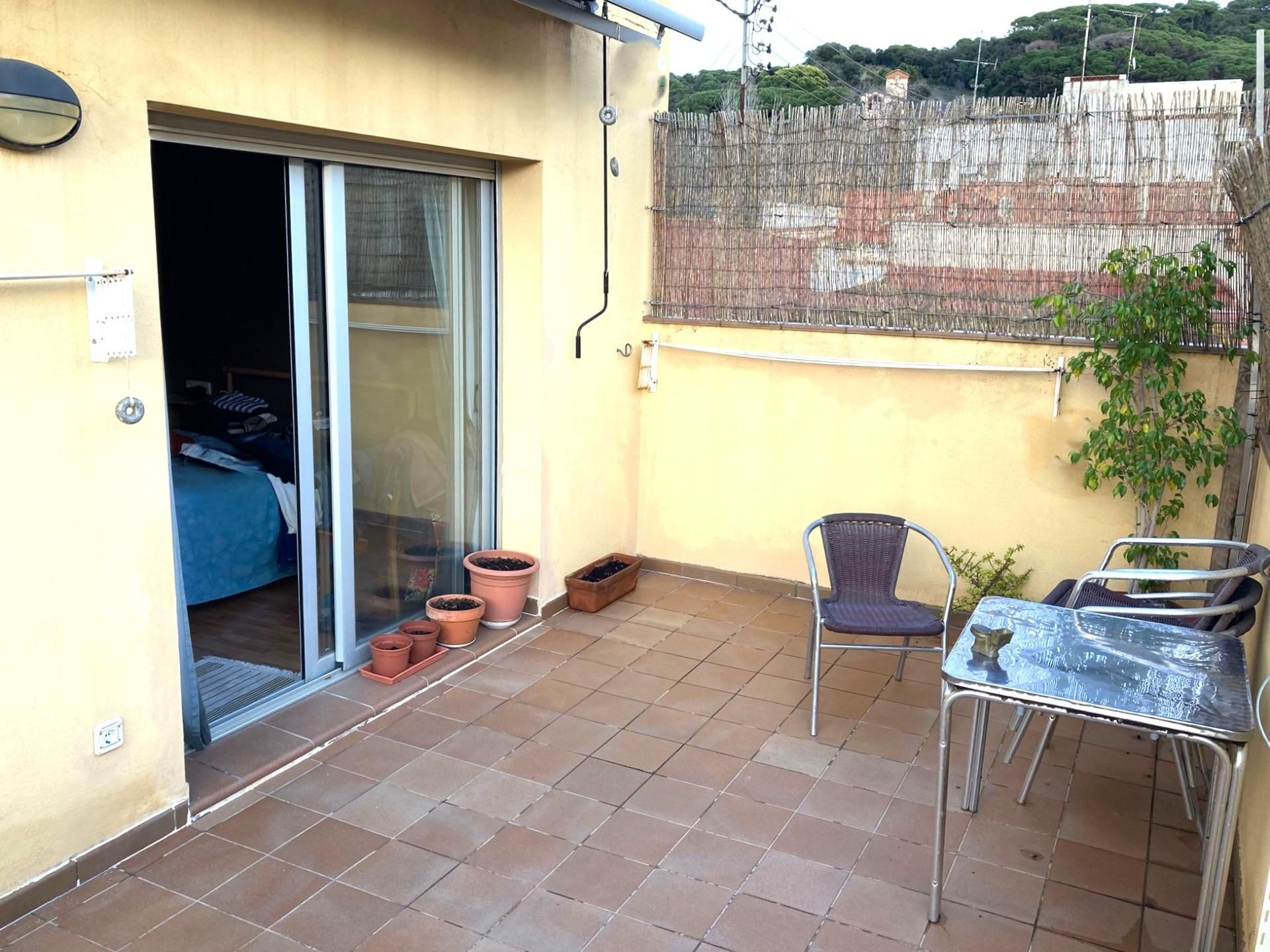Terrasse von Dachboden zum verkauf in Arenys de Munt mit Klimaanlage, Parkett und Terrasse