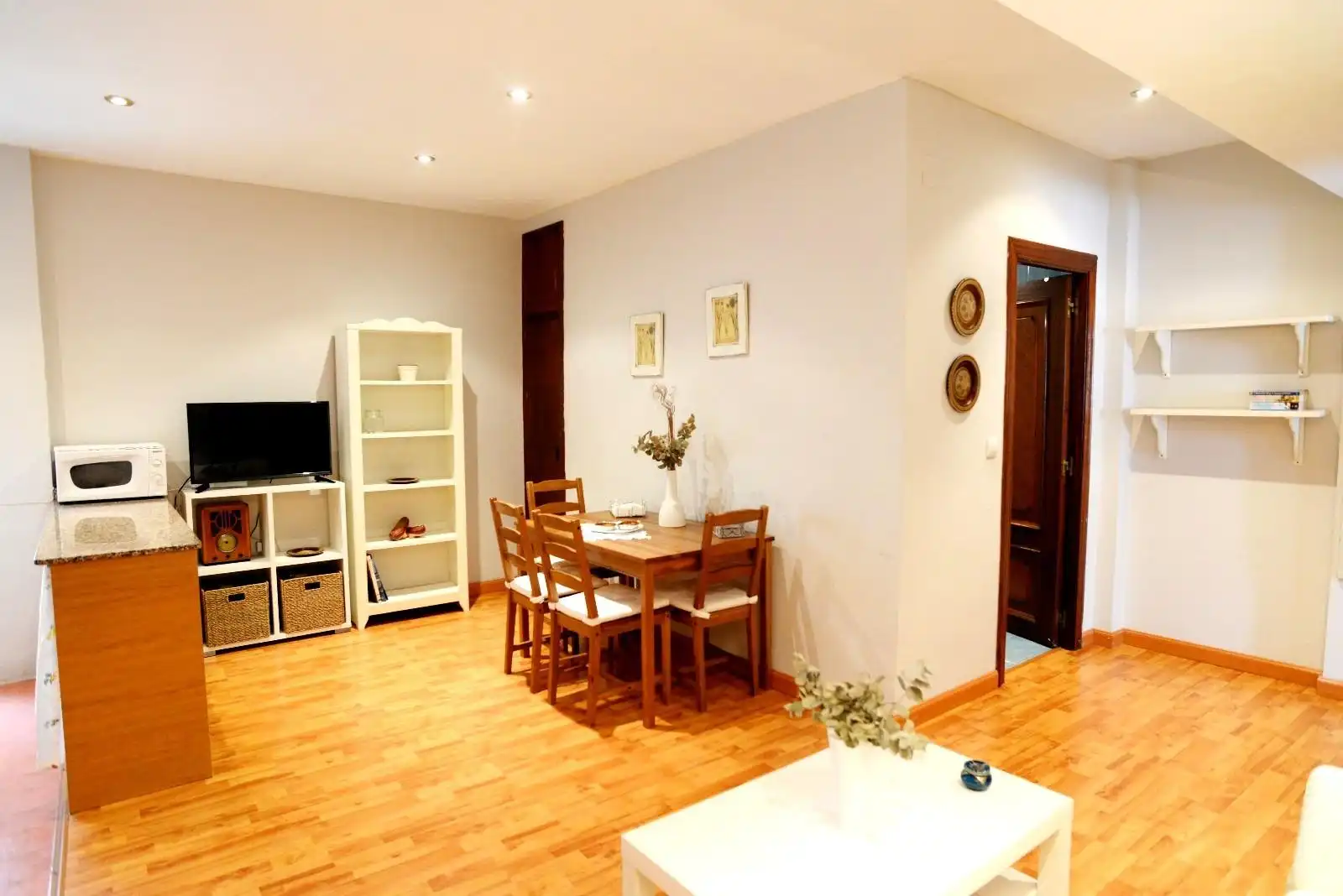 Living room of Flat for rent in Santander  with Heating and Furnished