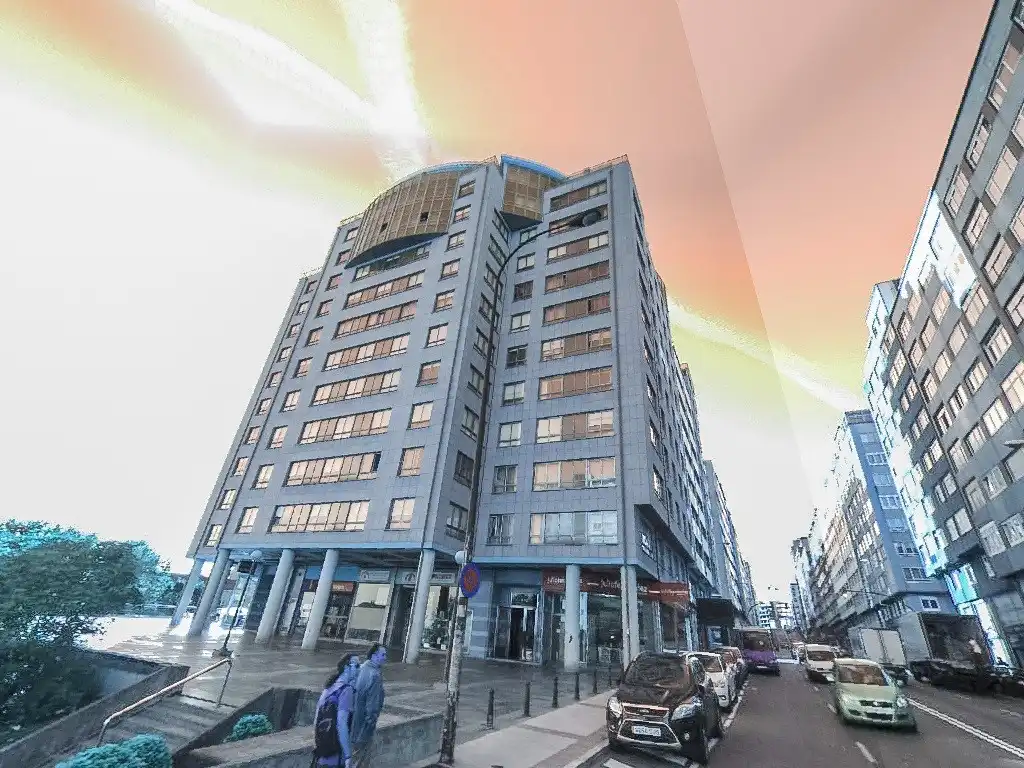 Vista exterior de Piso en venta en A Coruña Capital  con Calefacción, Parquet y Trastero