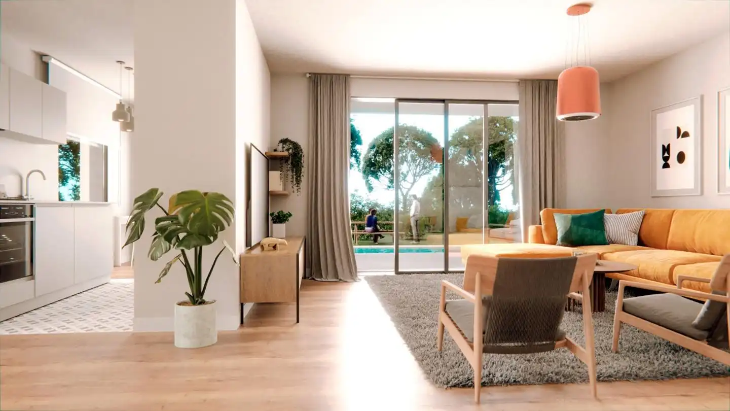 Living room of Houses for sale in Ourense Capital   with Private garden, Terrace and Swimming Pool