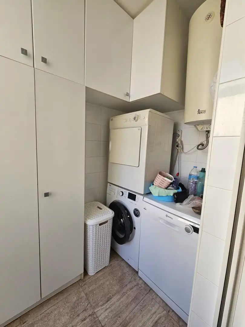 Kitchen of Flat for sale in Cartagena  with Air Conditioner, Terrace and Storage room