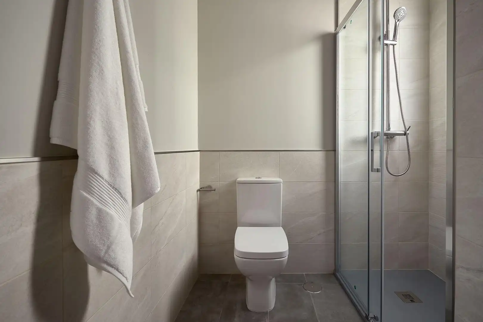 Badezimmer von Erdgeschoss zum Verkauf in Vera mit Klimaanlage, Heizung und Privatgarten