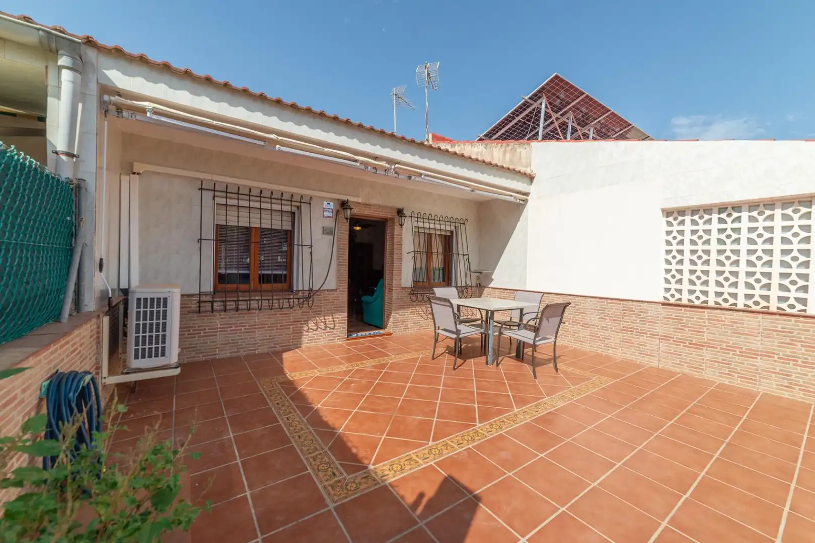 Terraza de Casa adosada en venta en San Javier con Jardín privado, Trastero y Amueblado