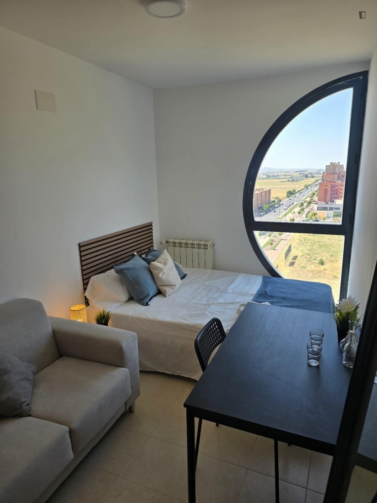 Bedroom of Apartment to share in Parla  with Furnished, Oven and Washing machine