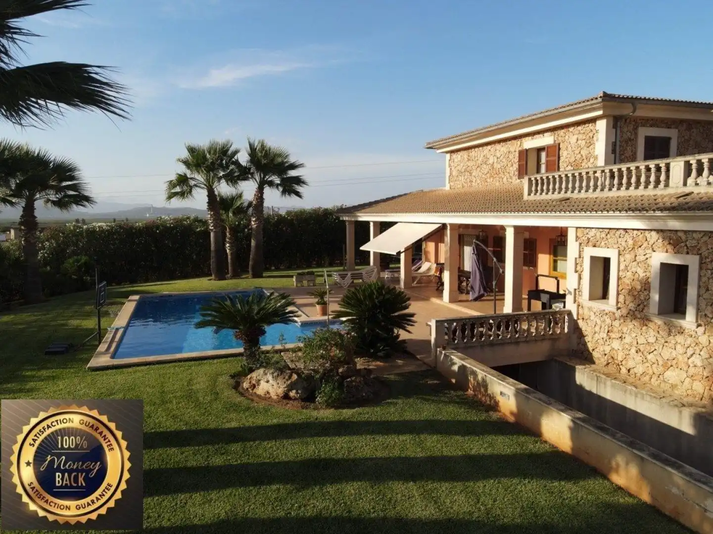 Jardín de Casa o chalet de alquiler en Santa Margalida con Aire acondicionado, Calefacción y Terraza