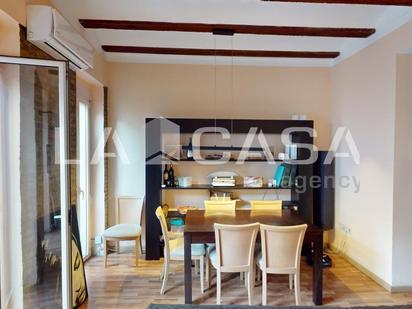 Dining room of Flat for sale in  Valencia Capital  with Balcony