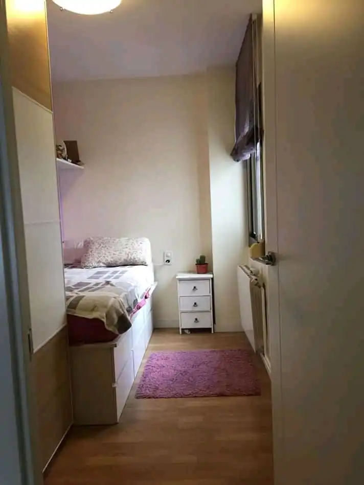 Schlafzimmer von Wohnung zur Miete in Vilanova i la Geltrú mit Heizung, Terrasse und Möbliert