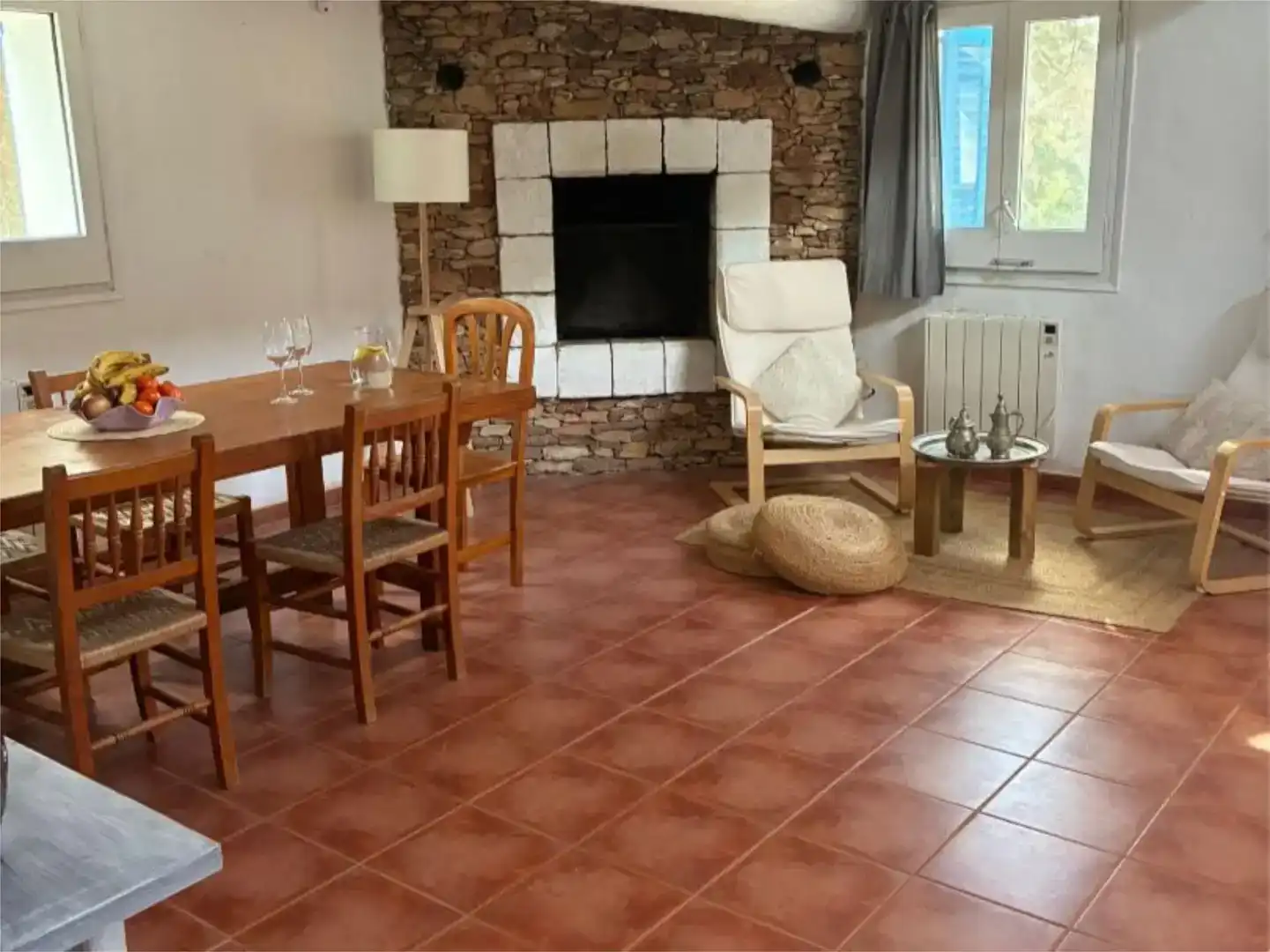 Sala de estar de Casa o chalet en venta en Formentera con Aire acondicionado, Jardín privado y Parquet