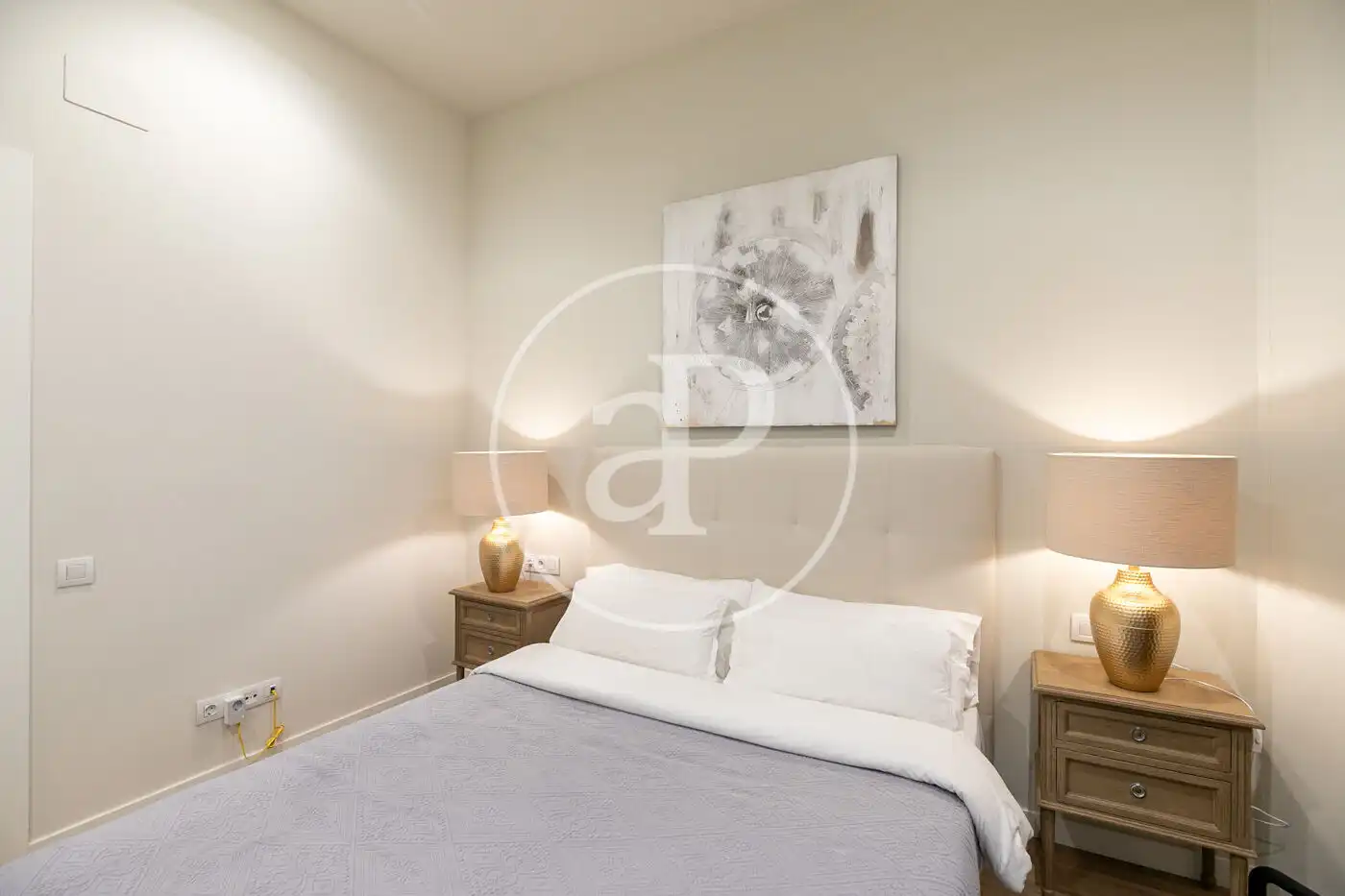 Schlafzimmer von Wohnung zum Verkauf in Barcelona mit Klimaanlage, Heizung und Möbliert