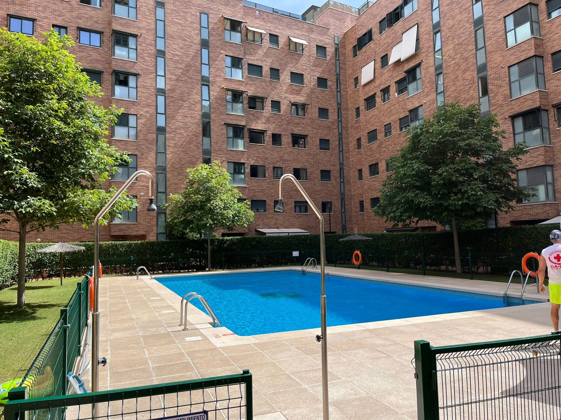 Piscina de Pis de lloguer en  Madrid Capital amb Aire condicionat, Calefacció i Parquet
