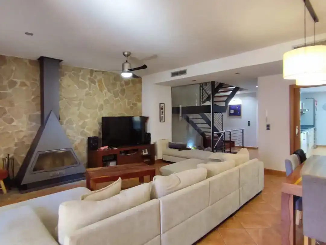 Wohnzimmer von Wohnung zum Verkauf in Tavernes de la Valldigna mit Klimaanlage und Balkon