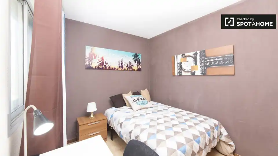 Bedroom of Flat for rent in Alcalá de Henares  with Air Conditioner, Heating and Furnished