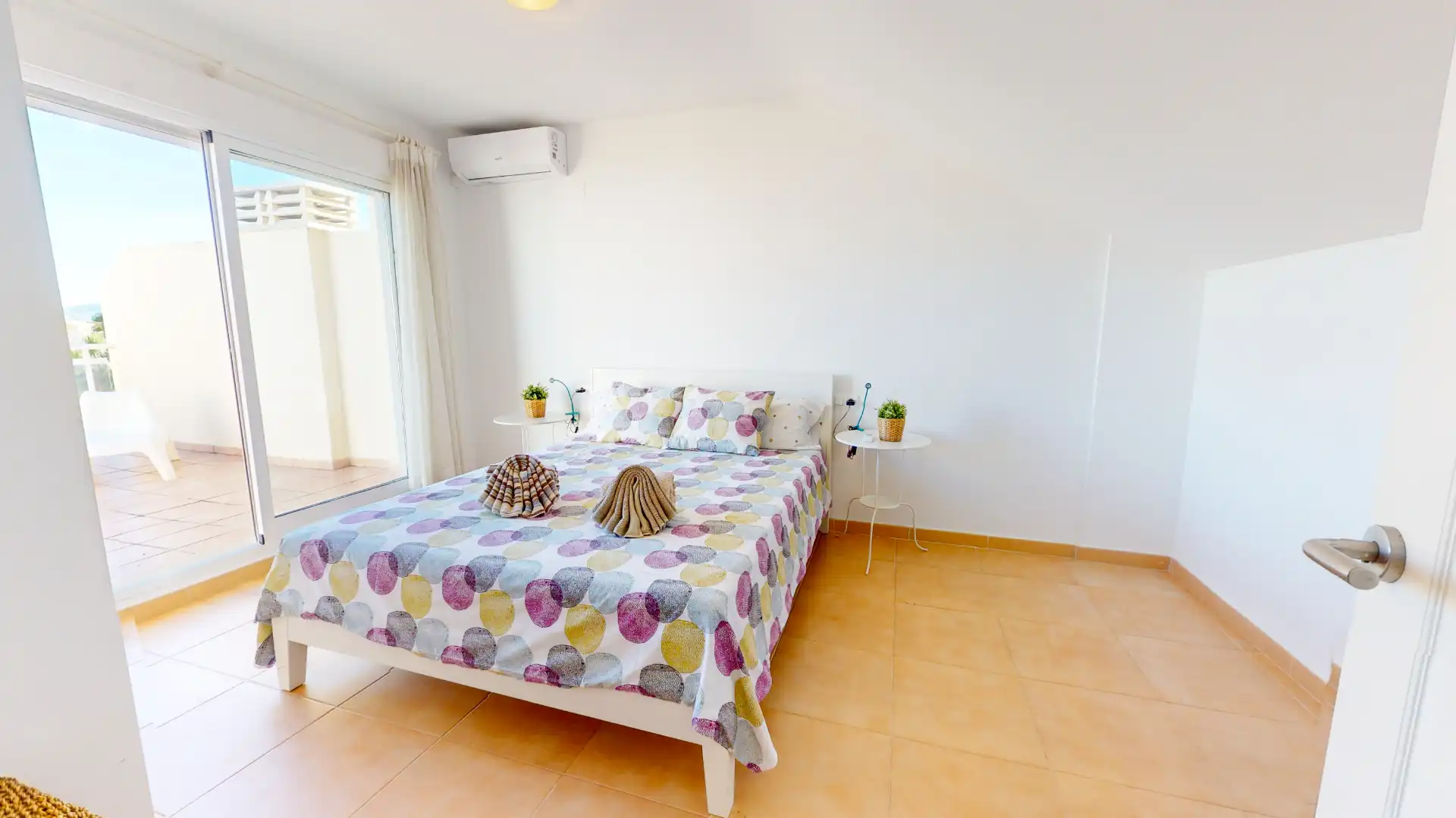Habitación de Dúplex de alquiler en Dénia con Aire acondicionado, Calefacción y Terraza
