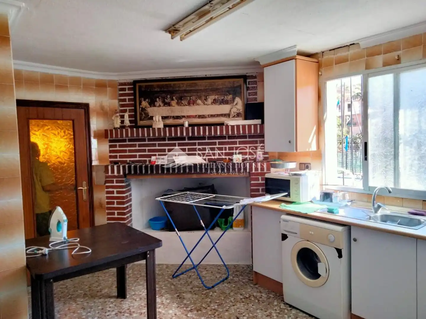 Cuina de Casa o xalet en venda en Elche / Elx amb Jardí privat, Terrassa i Traster